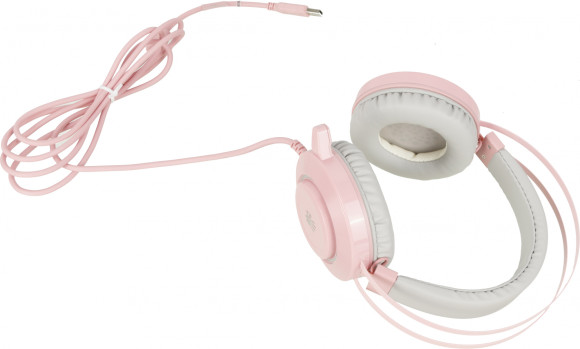 Наушники с микрофоном A4Tech Bloody G521 розовый 2.3м мониторные USB оголовье (G521 ( PINK )) Наушники с микрофоном A4Tech Bloody G521 розовый 2.3м мониторные USB оголовье (G521 ( PINK ))