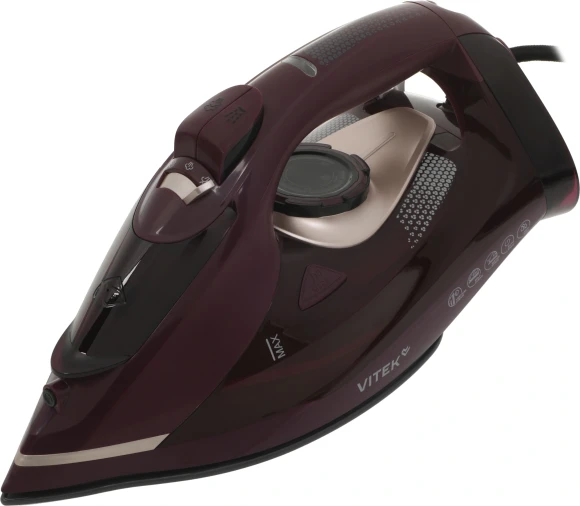 Утюг Vitek VT-IRN1204 2400Вт бордовый