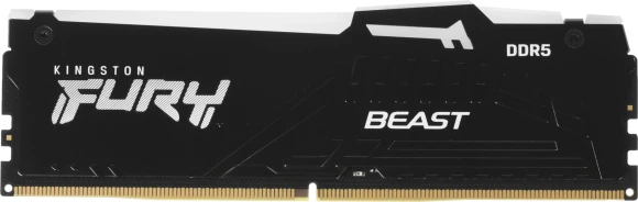 Память DDR5 2x32GB 6000MHz Kingston KF560C36BBE2AK2-64 Fury Beast Black Expo RGB RTL Gaming PC5-48000 CL36 DIMM 288-pin 1.35В single rank с радиатором Ret