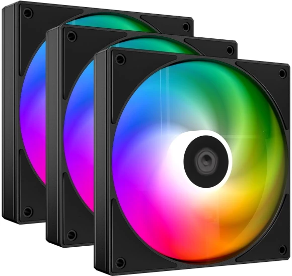 Вентилятор для корпуса ID-Cooling AS-140-W 140х140x25 белый 4-pin 24.9дБ Ret