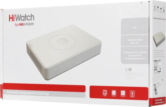 Видеорегистратор HiWatch DS-N208P(C)