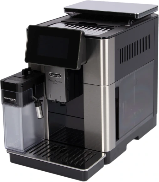 Кофемашина Delonghi Primadonna Soul ECAM610.74.MB 1450Вт черный/серебристый