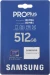 Флеш карта microSDXC 512GB Samsung MB-MD512SA Pro PLUS V30 + adapter