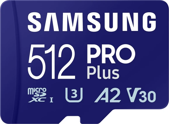 Флеш карта microSDXC 512GB Samsung MB-MD512SA Pro PLUS V30 + adapter Флеш карта microSDXC 512GB Samsung MB-MD512SA Pro PLUS V30 + adapter