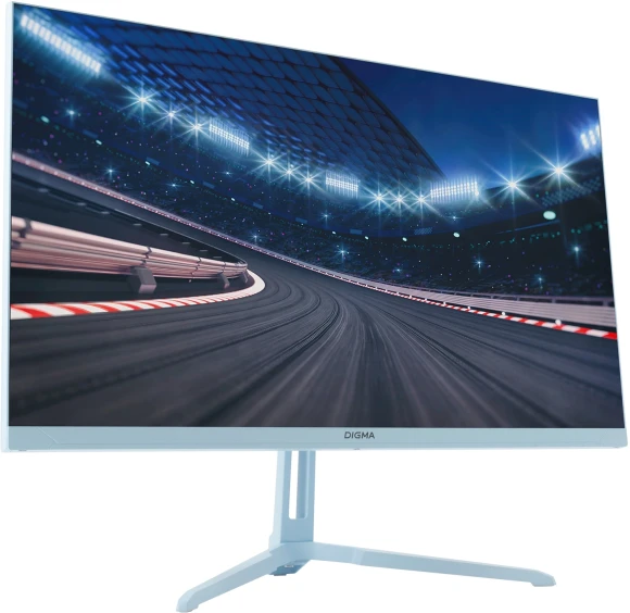 Монитор Digma 23.8" Overdrive 24P410F голубой IPS LED 1ms 16:9 HDMI матовая 300cd 178гр/178гр 1920x1080 200Hz G-Sync FreeSync DP FHD USB 3.7кг