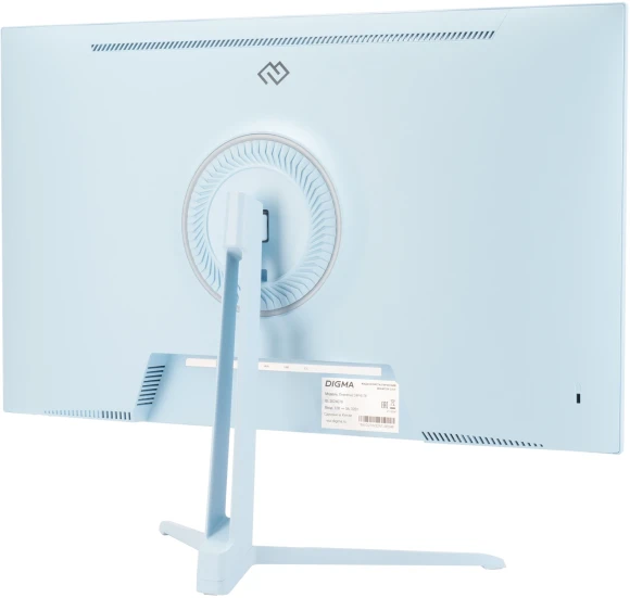 Монитор Digma 23.8" Overdrive 24P410F голубой IPS LED 1ms 16:9 HDMI матовая 300cd 178гр/178гр 1920x1080 200Hz G-Sync FreeSync DP FHD USB 3.7кг