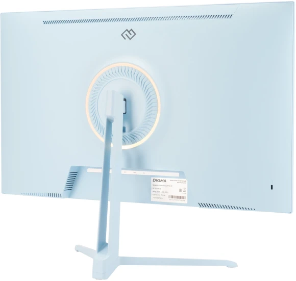 Монитор Digma 23.8" Overdrive 24P410F голубой IPS LED 1ms 16:9 HDMI матовая 300cd 178гр/178гр 1920x1080 200Hz G-Sync FreeSync DP FHD USB 3.7кг