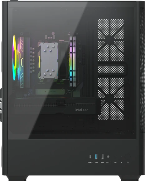 Неттоп HP 260 G9 Mini i3 1315U (1.2) 8Gb SSD256Gb UHDG Windows 11 Pro GbitEth WiFi BT 65W kb мышь клавиатура черный (A1HV3ES/W11P)