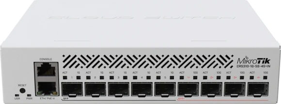 Коммутатор Netis ST106PDI-2-43 6x100Мбит/с 4PoE 43W неуправляемый