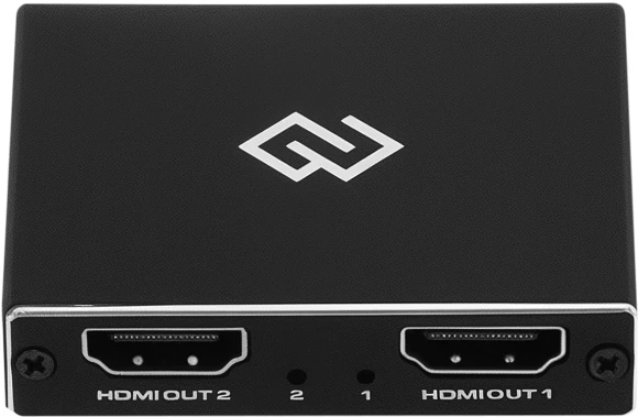 Сплиттер аудио-видео Digma DHSP-v2x2 HDMI (f)/2хHDMI (f) черный Сплиттер аудио-видео Digma DHSP-v2x2 HDMI (f)/2хHDMI (f) черный