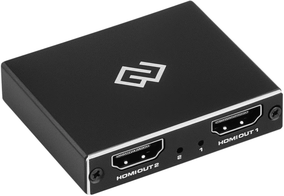 Сплиттер аудио-видео Digma DHSP-v2x2 HDMI (f)/2хHDMI (f) черный Сплиттер аудио-видео Digma DHSP-v2x2 HDMI (f)/2хHDMI (f) черный