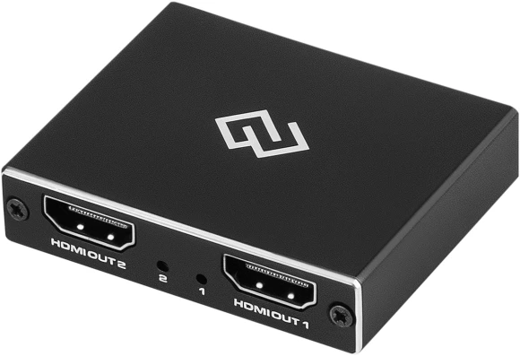 Сплиттер аудио-видео Digma DHSP-v2x2 HDMI (f)/2хHDMI (f) черный Сплиттер аудио-видео Digma DHSP-v2x2 HDMI (f)/2хHDMI (f) черный