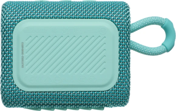 Колонка порт. JBL GO 3 бирюзовый 4.2W 1.0 BT 10м (JBLGO3TEAL)