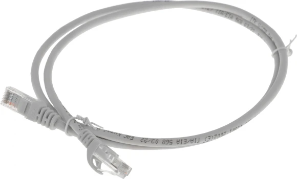 Патч-корд ITK PC01-C5EU-1M UTP RJ-45 вил.-вилка RJ-45 кат.5E 1м серый ПВХ (уп.:1шт) Патч-корд ITK PC01-C5EU-1M UTP RJ-45 вил.-вилка RJ-45 кат.5E 1м серый ПВХ (уп.:1шт)