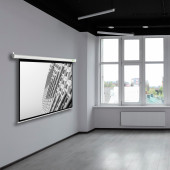 Экран Cactus 122" 220x220см MotoExpert CS-PSME-220x220-WT 1:1 настенно-потолочный рулонный белый (моторизованный привод)