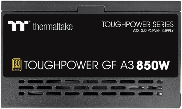 Блок питания Thermaltake ATX 850W Toughpower GF A3 Gen.5 80+ gold 24pin APFC 120mm fan 8xSATA Cab Manag RTL