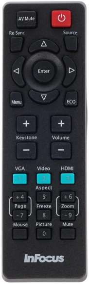 Проектор Infocus IN2134 DLP 4500Lm (1024x768) 28500:1 ресурс лампы:10000часов 1xUSB typeA 3xHDMI 3.2кг