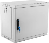Шкаф коммутационный ЦМО (ШРН-9.350.1) настенный 9U 600x350мм пер.дв.стал.лист 200кг серый 300мм 12кг 180град. 479мм IP20 металл