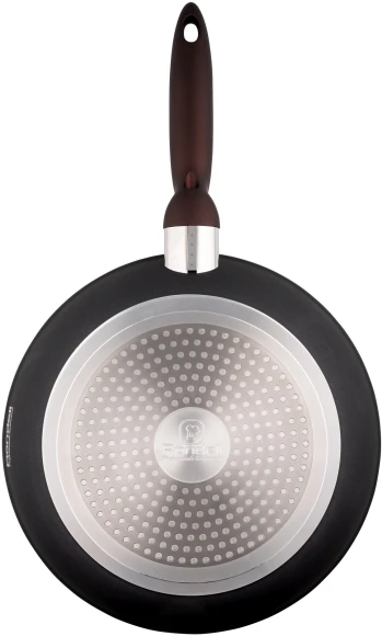 Сковорода Rondell Tierno RDA-1576 круглая 26см покрытие: Xylan Plus ручка несъемная (без крышки) черный