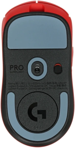 Мышь Logitech G PRO X SUPERLIGHT 2 SE красный оптическая 44000dpi беспров. USB-C 4but (910-007474)