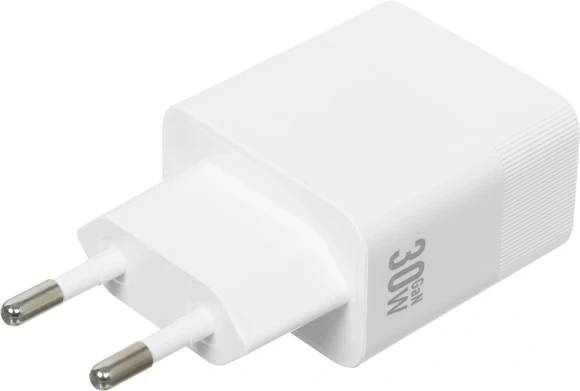 Сетевое зар./устр. Hoco CS112A Lounge PD30W+QC3.0 with cable 30W 3A (PD+QC) универсальное белый (80417)