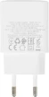 Сетевое зар./устр. Hoco CS112A Lounge PD30W+QC3.0 with cable 30W 3A (PD+QC) универсальное белый (80417)