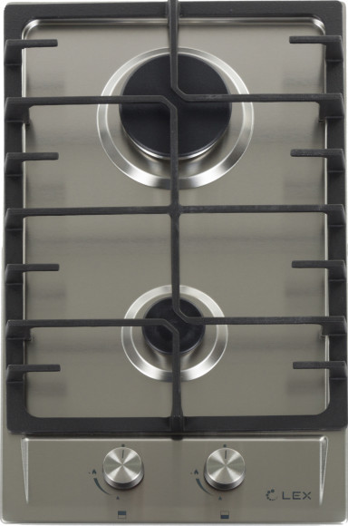Газовая варочная поверхность Lex GVS 321 IX нержавеющая сталь