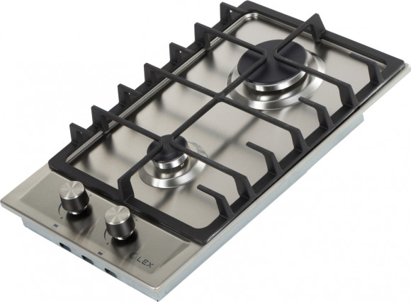 Газовая варочная поверхность Lex GVS 321 IX нержавеющая сталь