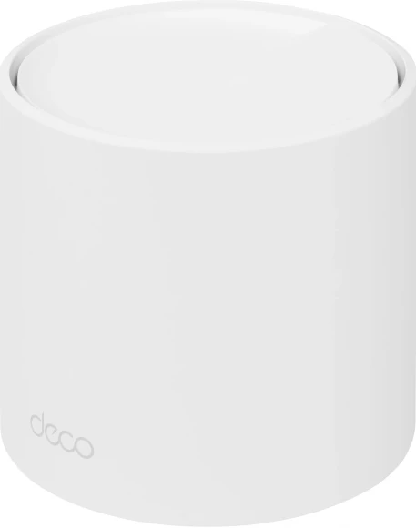 Бесшовный Mesh роутер TP-Link Deco X10 (DECO X10(1-PACK)) AX1500 10/100/1000BASE-TX белый