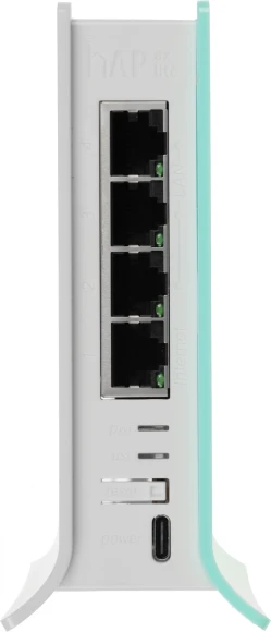 Роутер беспроводной MikroTik hAP ax lite (L41G-2AXD) AX600 10/100/1000BASE-TX голубой Роутер беспроводной MikroTik hAP ax lite (L41G-2AXD) AX600 10/100/1000BASE-TX голубой