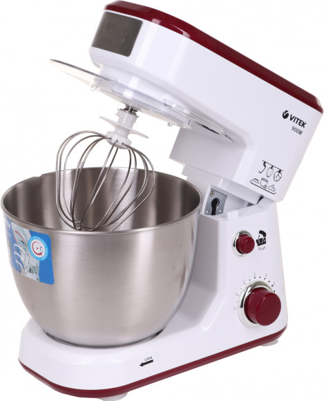 Миксер планетарный Vitek VT-1432 900Вт белый