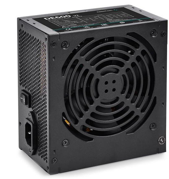 Блок питания Deepcool ATX 450W DE600 V2 Game Storm 80 PLUS WHITE (20+4pin) APFC 120mm fan 4xSATA RTL