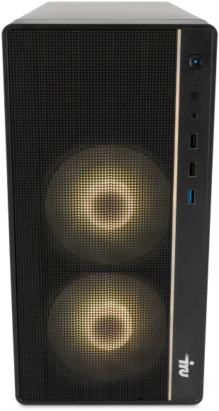 ПК IRU Tactio 310H6SEA MT i3 13100F (3.4) 16Gb SSD512Gb RTX3050 6Gb FreeDOS GbitEth 600W черный (RUS) (2113605)