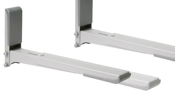 Кронштейн для СВЧ Holder MWS-2003 металлик макс.40кг настенный фиксированный Кронштейн для СВЧ Holder MWS-2003 металлик макс.40кг настенный фиксированный