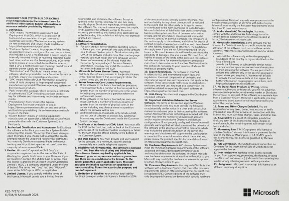 Операционная система Microsoft Windows 11 Pro 64Bit Eng Intl 1pk DSP OEI DVD (FQC-10528)