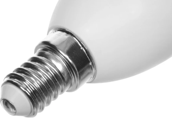 Лампа светодиодная Gauss 6.5Вт цок.:E14 свеча 220B св.свеч.бел.теп. 35-C (упак.:1шт) (103101107)