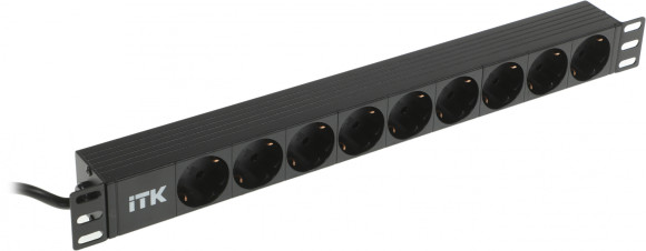 Блок распределения питания ITK PH22-9D1 гор.размещ. 9xSchuko базовые 16A Schuko 2м