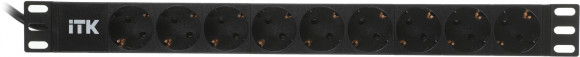 Блок распределения питания ITK PH22-9D1 гор.размещ. 9xSchuko базовые 16A Schuko 2м