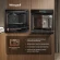 Духовой шкаф Электрический Weissgauff Premium EOM 899 Color Touch Matt черный