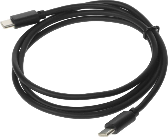 Кабель Buro PD15W USB Type-C (m)-USB Type-C (m) 1м черный