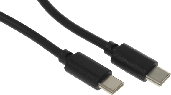 Кабель Buro PD15W USB Type-C (m)-USB Type-C (m) 1м черный