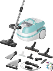Пылесос моющий Bosch BWD420HYG 2000Вт бирюзовый/белый Пылесос моющий Bosch BWD420HYG 2000Вт бирюзовый/белый