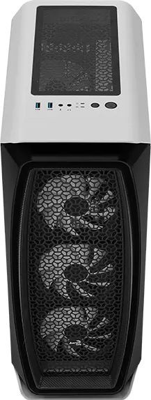 Корпус Aerocool Aero One Frost-G-WT-v1 белый без БП ATX 4x120mm 2x140mm 2xUSB3.0 audio bott PSU