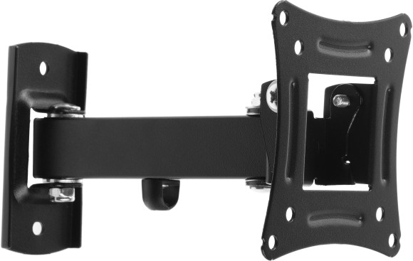 Кронштейн для телевизора Hyundai GL-R3 черный 10"-27" макс.15кг настенный поворот и наклон Кронштейн для телевизора Hyundai GL-R3 черный 10"-27" макс.15кг настенный поворот и наклон
