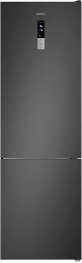 Холодильник Maunfeld MFF200NFSBE 2-хкамерн. черная сталь Холодильник Maunfeld MFF200NFSBE 2-хкамерн. черная сталь