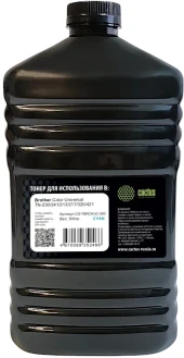 Тонер Cactus CS-TBRCHUY-500 желтый флакон 500гр. для принтера Brother Color Universal TN-230/241/213/217/320/421