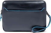 Рюкзак слинг мужской Piquadro Blue Square CA6898B2/BLU2 темно-синий натур.кожа