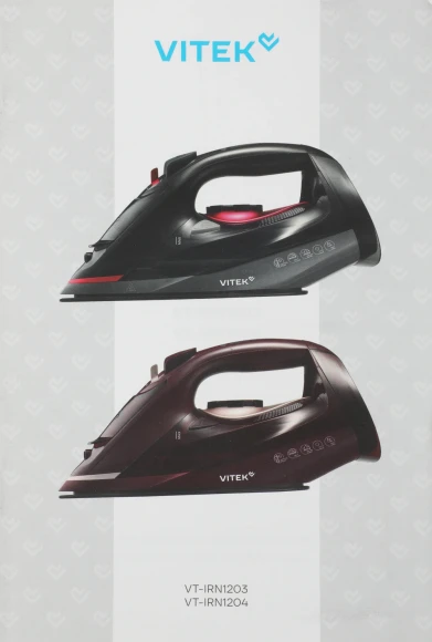Утюг Vitek VT-IRN1203 2400Вт черный Утюг Vitek VT-IRN1203 2400Вт черный