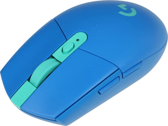 Мышь Logitech G304 Lightspeed синий оптическая 12000dpi беспров. USB 5but (910-006018)