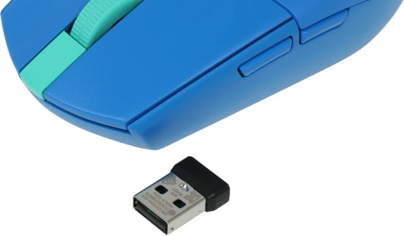 Мышь Logitech G304 Lightspeed синий оптическая 12000dpi беспров. USB 5but (910-006018)